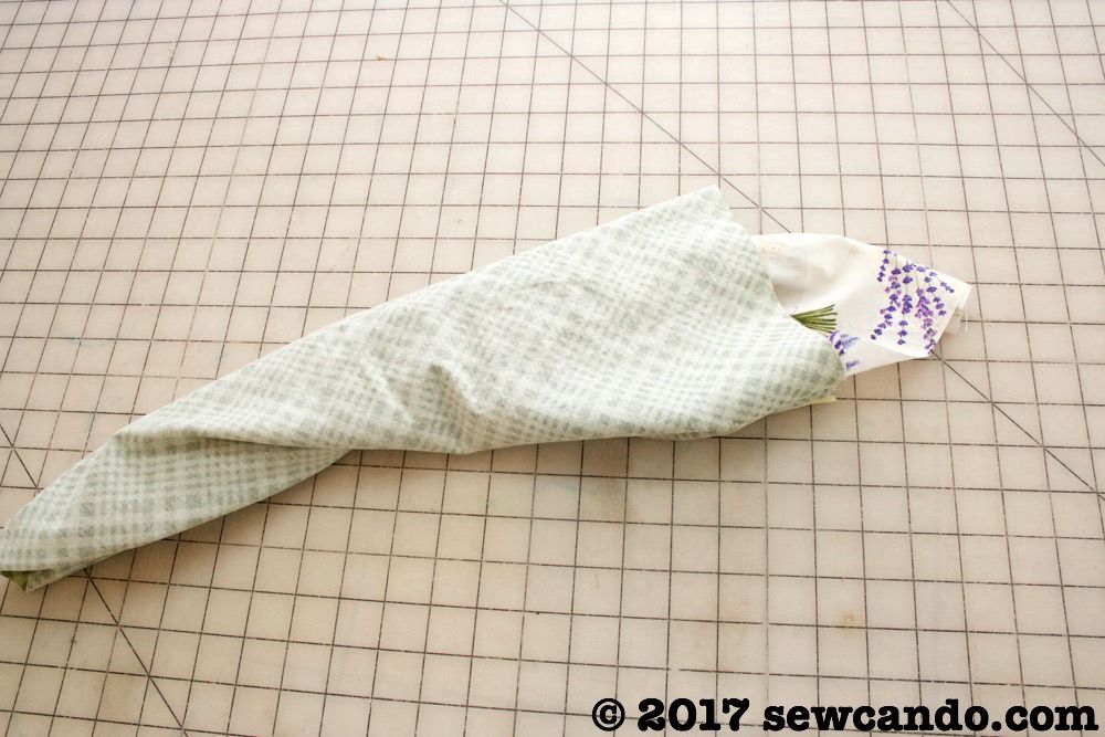 Sew Can Do Mother's Day Lavender Garden Neck Roll Pillow Tutorial